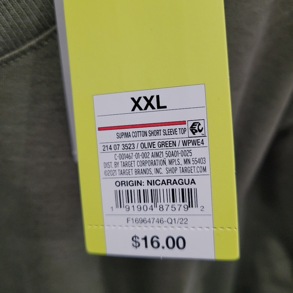 All in Motion Cropped Short Sleeve Top - Picture 5 of 6